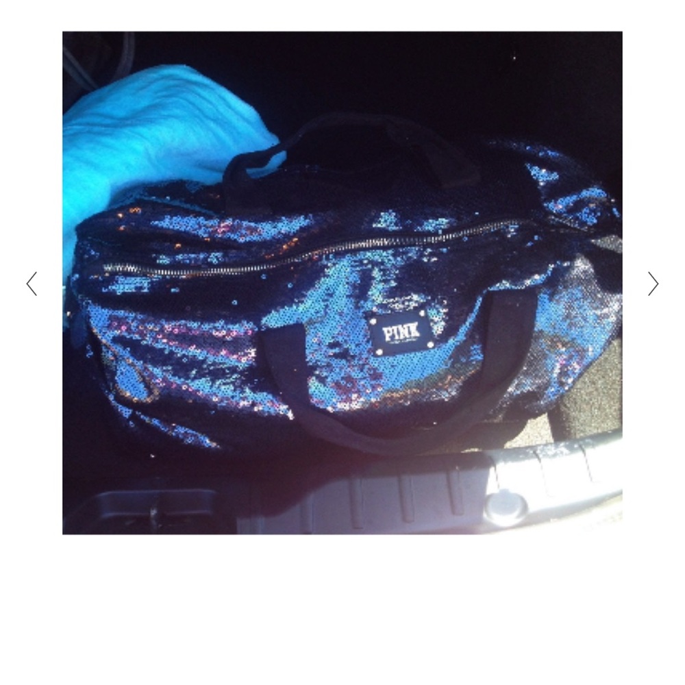 VS PINK Sequin Duffle Bag
